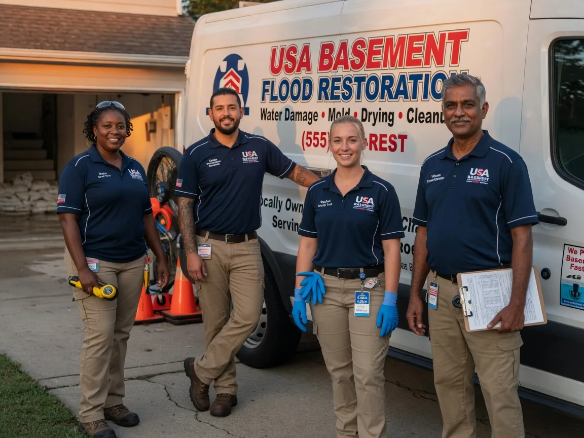 Basement Flood Cleanup company in New Berlin, IL